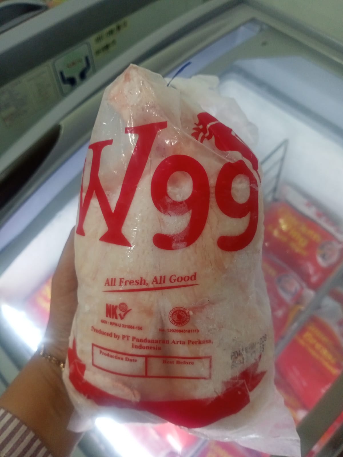 W99 Daging Ayam utuh 0,9kg