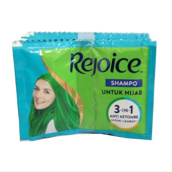 Shampoo Rejoice Hijab (1 Renteng 12 Sacheet)